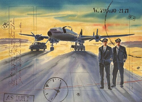 Starbrook Airlines - as built von LEAROY Jack, Druck kaufen auf Singulart