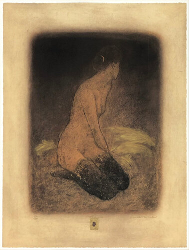 Everything I See (hand signed etching and aquatint) van Roy Fairchild Woodard, Afdruk te koop op Singulart