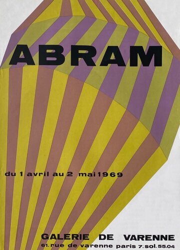 Expo 69 - Galerie de Varenne von Ronald Abram, Druck kaufen auf Singulart