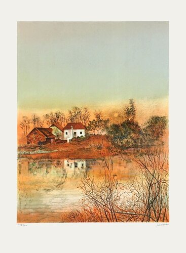Coucher de soleil par Antonio Rivera, Édition en vente sur Singulart