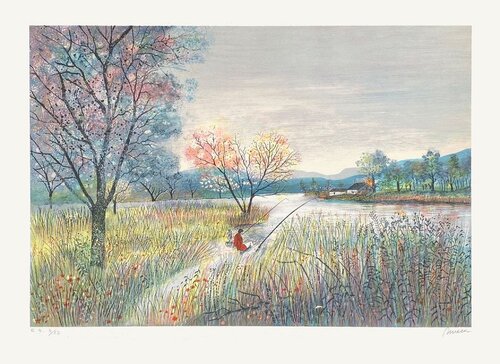 Les pêcheurs von Antonio Rivera, Druck kaufen auf Singulart