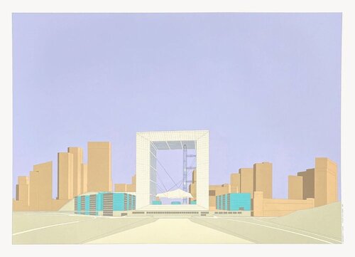 La Grande Arche I by BOISSONNET & GUERIN, Print for Sale on Singulart