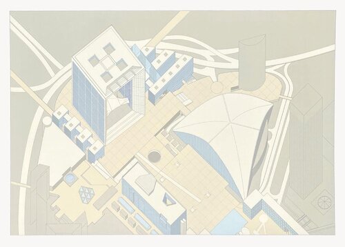 La Grande Arche III von BOISSONNET & GUERIN, Druck kaufen auf Singulart