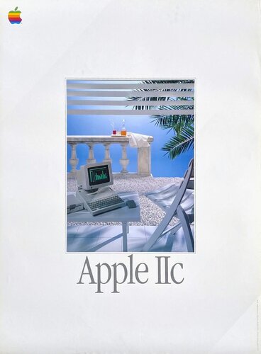 Apple - Apple IIc by COLLECTIF - PUBLICITE, Print for Sale on Singulart