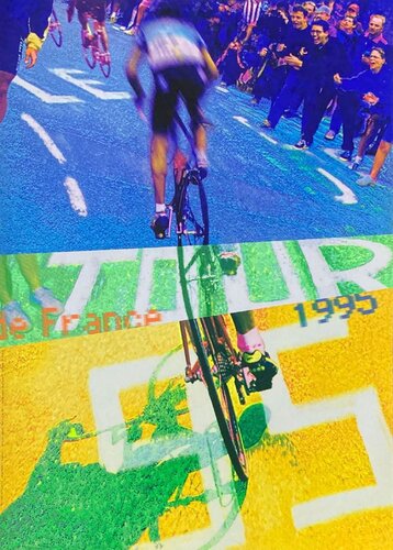 Tour de France 1995 von COLLECTIF - PUBLICITE, Druck kaufen auf Singulart