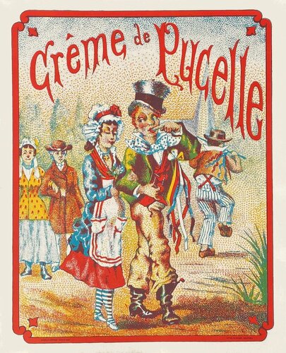 Crème de Pucelle by COLLECTIF - PUBLICITE, Print for Sale on Singulart