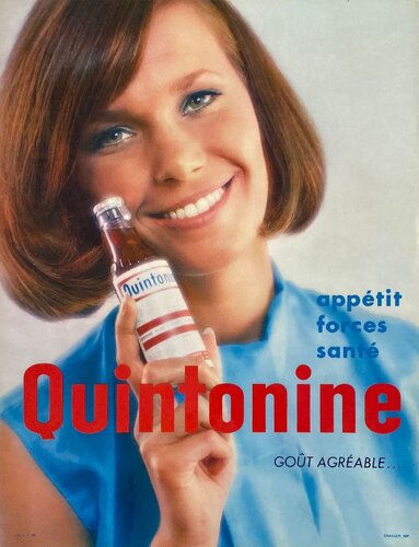 Quintonine von COLLECTIF - PUBLICITE, Druck kaufen auf Singulart