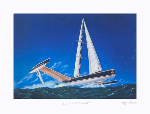 Bon vent Charles Heidsieck - Patrice Leroy COLLECTIF - PUBLICITE