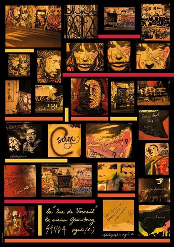 Serge Gainsbourg - Rue de Verneuil di COLLECTIF - PUBLICITE, Opera su carta in vendita su Singulart