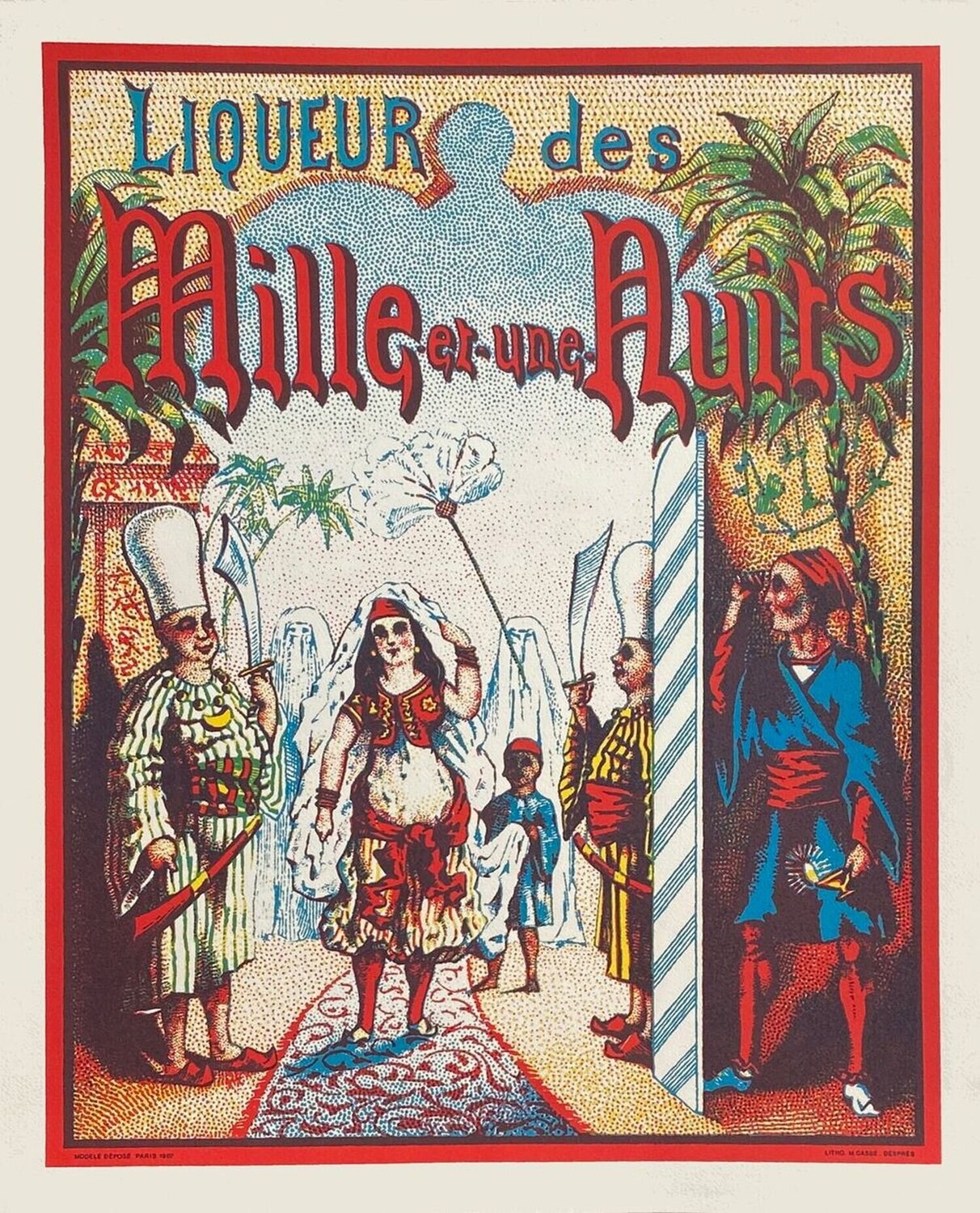 Liqueur des Mille et une Nuits COLLECTIF - PUBLICITE Druck zu verkaufen