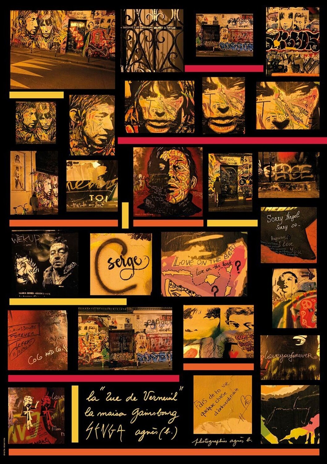 Serge Gainsbourg - Rue de Verneuil COLLECTIF - PUBLICITE Werk auf Papier zu verkaufen