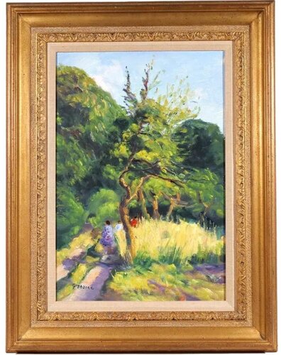 Alle aux Arbres von Gaston Sébire, Malerei kaufen auf Singulart