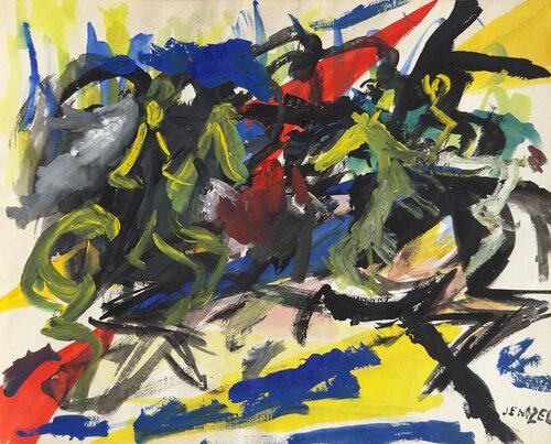 Le paddock von Jacques Endzel, Malerei kaufen auf Singulart