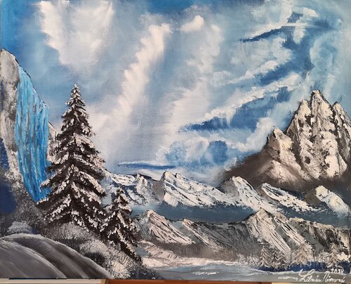 Alpine Schneeansichten Libuša Němcová