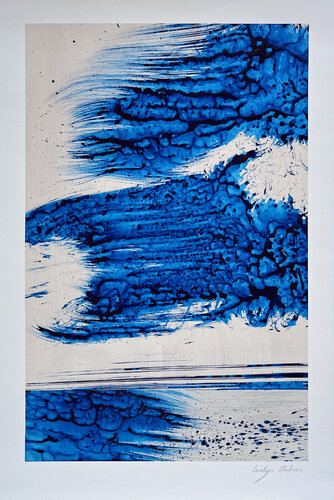 Mal Bleu n°06 von Carolyn Mortier, Malerei kaufen auf Singulart