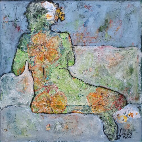 PLEASANT par Helene Fiegl, Peinture en vente sur Singulart