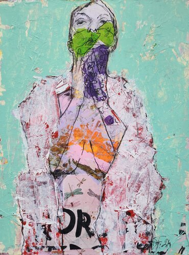 COVERED by Helene Fiegl, 종이 for Sale on Singulart