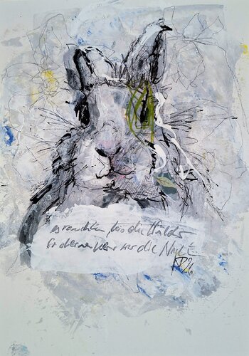 PEACE OF MIND (3) de Helene Fiegl, Obra en papel a la venta en Singulart