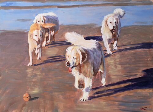 Team di Elena Sokolova, Pittura in vendita su Singulart