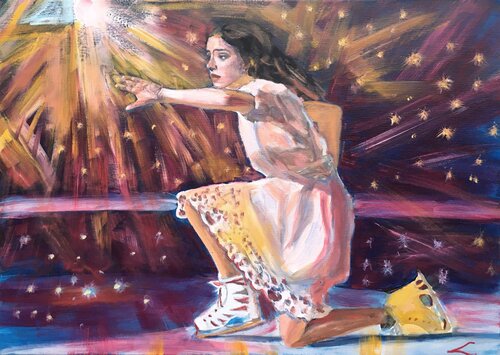 Magic Ice van Elena Sokolova, Schilderij te koop op Singulart