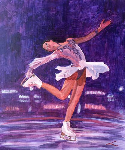 Magic ice 5 von Elena Sokolova, Malerei kaufen auf Singulart