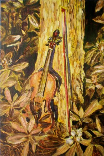 Light and music von Elena Sokolova, Malerei kaufen auf Singulart