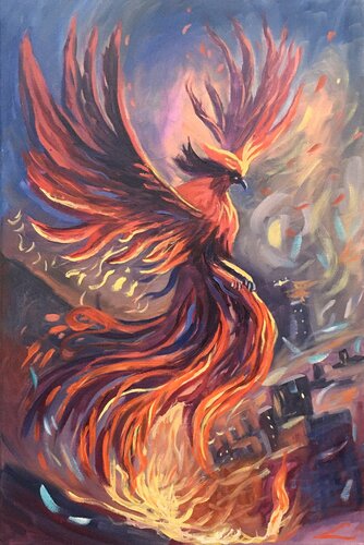 Phoenix de Elena Sokolova, Pintura a la venta en Singulart