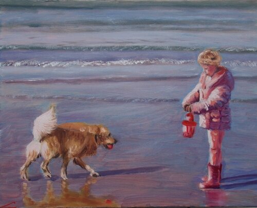 Let us play! de Elena Sokolova, Pintura a la venta en Singulart