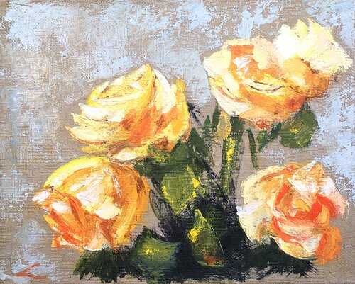 Roses di Elena Sokolova, Pittura in vendita su Singulart