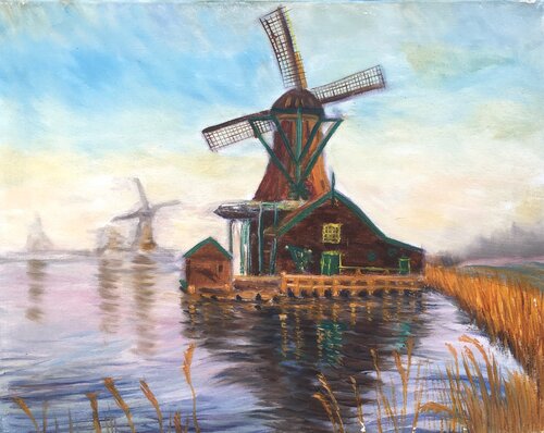 Zaandam di Elena Sokolova, Pittura in vendita su Singulart