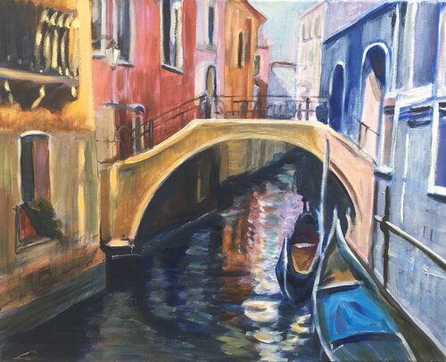 Venice van Elena Sokolova, Schilderij te koop op Singulart