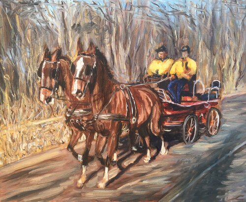 Ride van Elena Sokolova, Schilderij te koop op Singulart