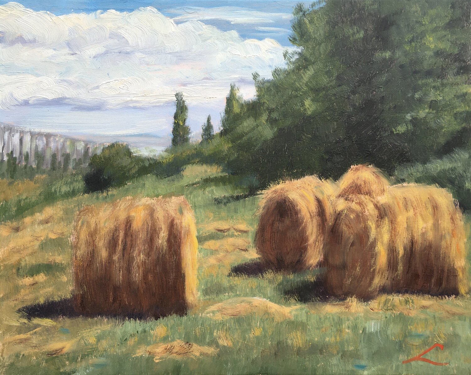 Haystacks Elena Sokolova