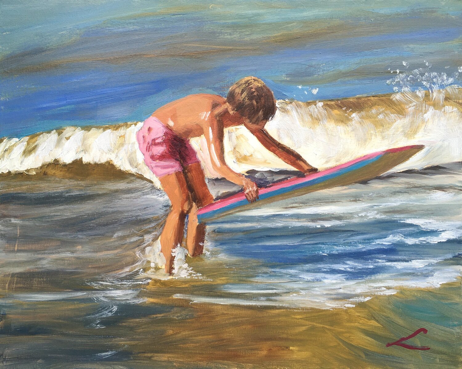 Going to surf 4 Elena Sokolova