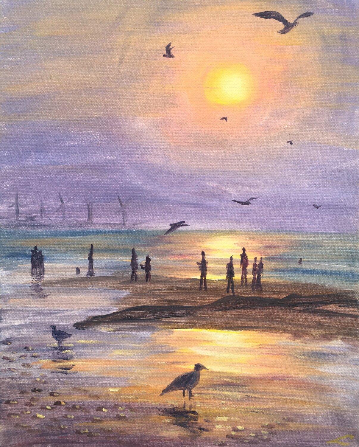 The last day of summer Elena Sokolova Originalgemälde zu verkaufen