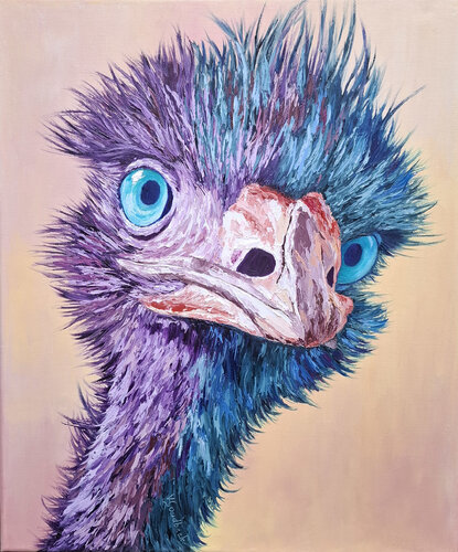 Bowie di Viktoria Goudbeek, Pittura in vendita su Singulart