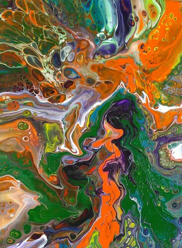 Fantasy 1 di Vera Göpfert, Pittura in vendita su Singulart