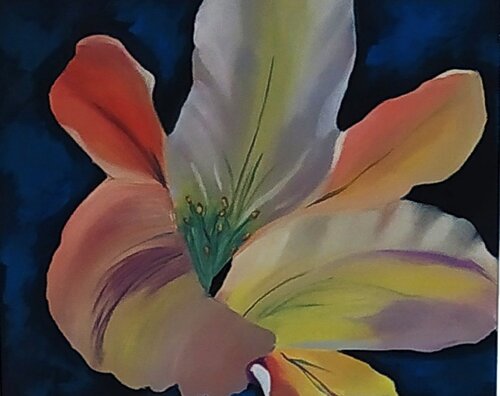 Lilie by Vera Göpfert, Painting for Sale on Singulart