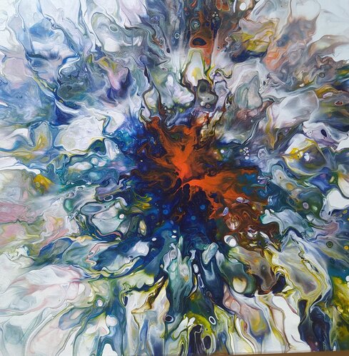 Abstrakt 1 von Vera Göpfert, Malerei kaufen auf Singulart