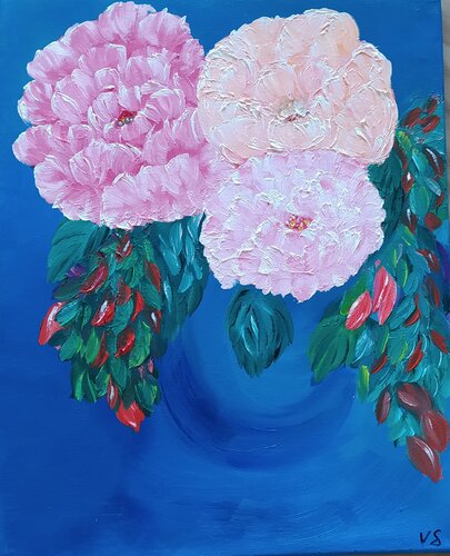 Drei Rosen de Vera Göpfert, Pintura a la venta en Singulart