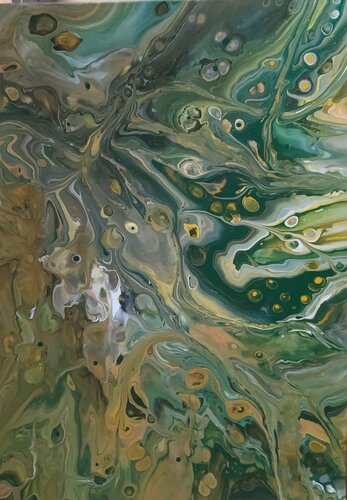 Verborgene Tiefen de Vera Göpfert, Pintura a la venta en Singulart