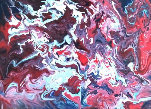 Brodelnde Leidenschaft van Vera Göpfert, Schilderij te koop op Singulart