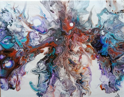 Dynamik in Acryl by Vera Göpfert, Painting for Sale on Singulart