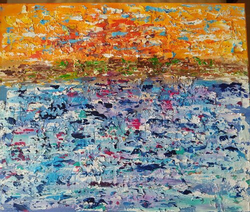 Küstenflüstern van Vera Göpfert, Schilderij te koop op Singulart