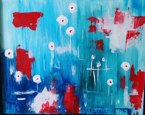 Unterwasser-Garten van Vera Göpfert, Schilderij te koop op Singulart