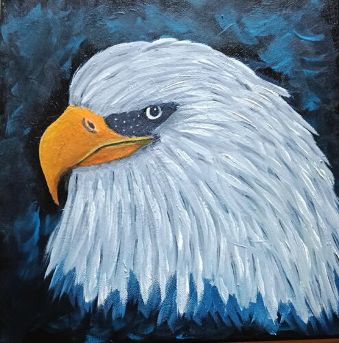 Der Wächter der Nacht von Vera Göpfert, Malerei kaufen auf Singulart