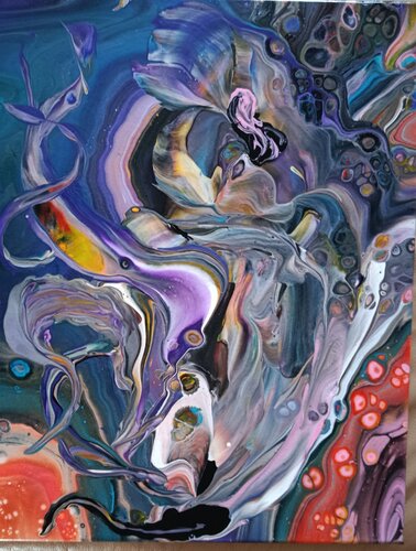 Prismatischer Wirbel 2 van Vera Göpfert, Schilderij te koop op Singulart