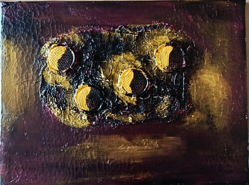 Aureum Fragmentum van Vera Göpfert, Schilderij te koop op Singulart