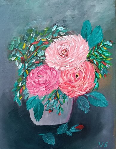 Sanfte Opulenz van Vera Göpfert, Schilderij te koop op Singulart