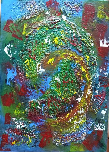 Zirkel der Elemente by Vera Göpfert, Painting for Sale on Singulart